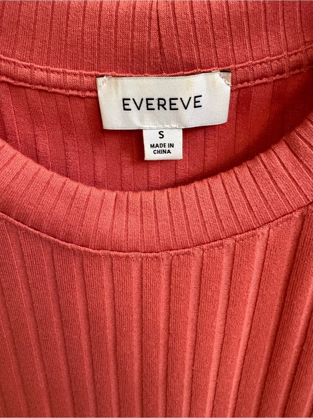 Evereve Ribbed Sleeveless Top - Picture 2 of 2